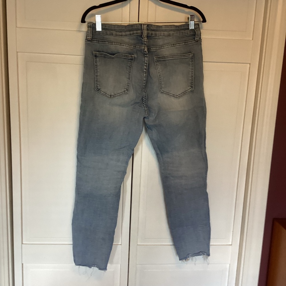 Pistola Light Blue Ankle Crop Skinny Jeans - Picture 2 of 3
